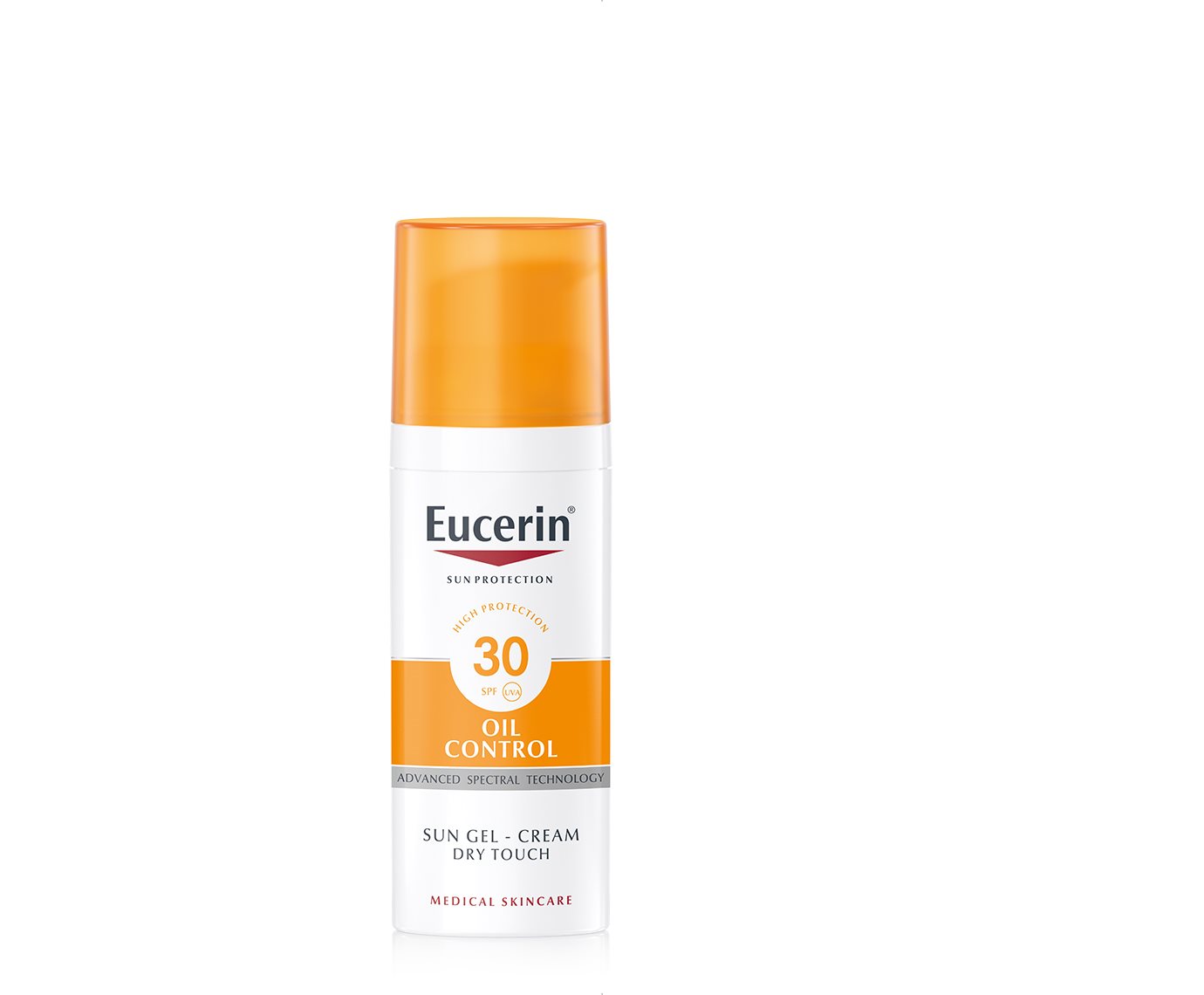 Eucerin Ochranný krémový gél na opaľovanie na tvár Oil Control SPF 30